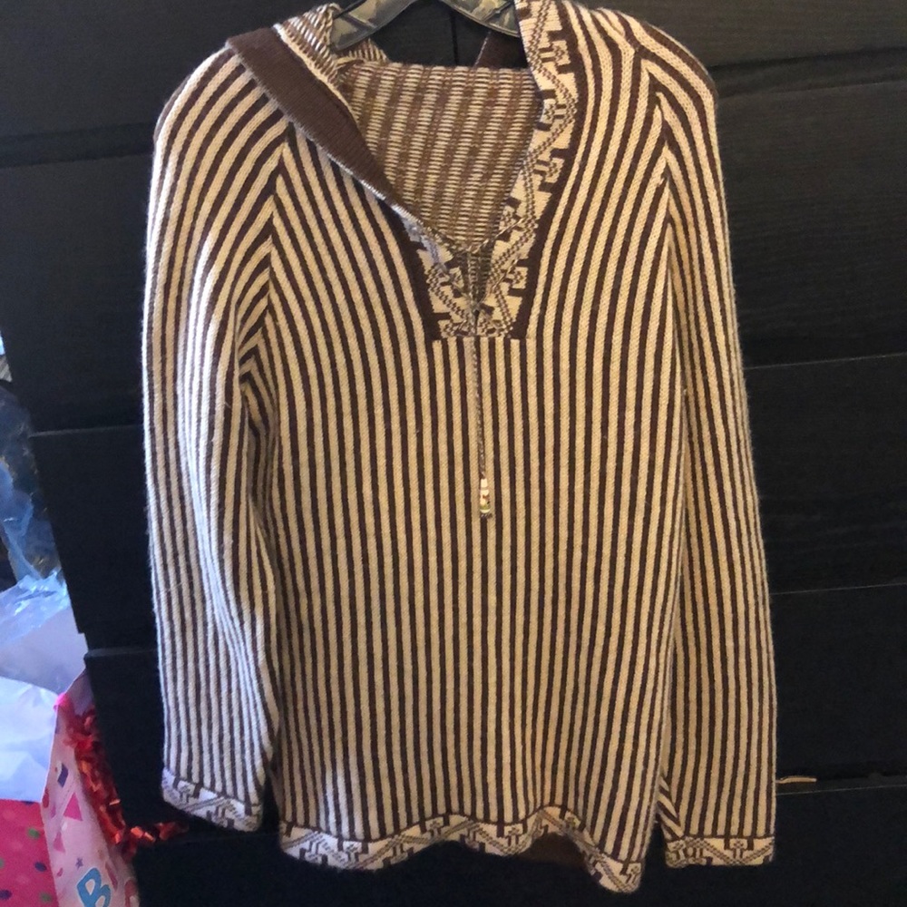 Alpaca hoodie sweater from Peru 🇵🇪